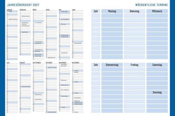 Produktbild: Uli Stein Terminplaner 2027: Taschenkalender