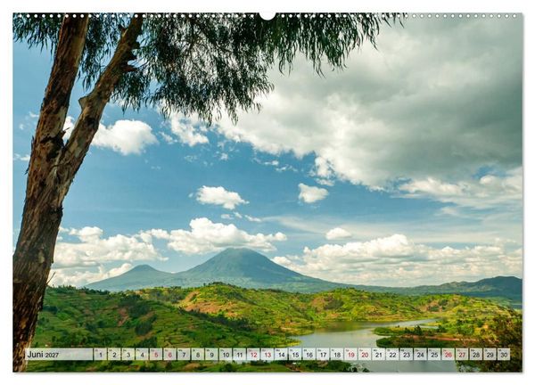 Produktbild: Die sch&ouml;nsten Vulkane Afrikas (hochwertiger Premium Wandkalender 2027 DIN A2 quer), Kunstdruck in Hochglanz