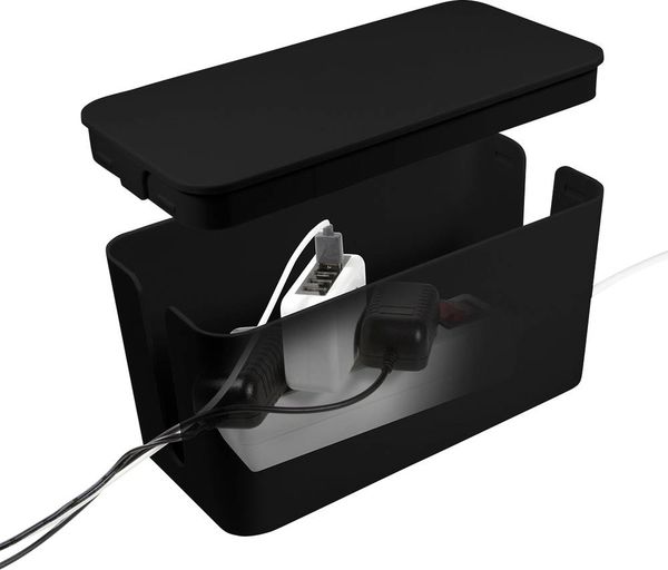 Produktbild: LogiLink KAB0060 Kabel-Geh&auml;use 115 x 235 x 120 Kunststoff Schwarz 1 St.