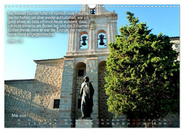 Produktbild: Auf den Spuren der Heilige Teresa von Avila (Wandkalender 2026 DIN A3 quer), CALVENDO Monatskalender