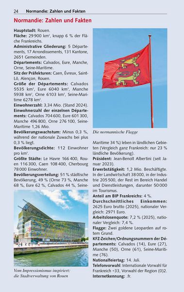 Produktbild: Reisef&uuml;hrer Normandie