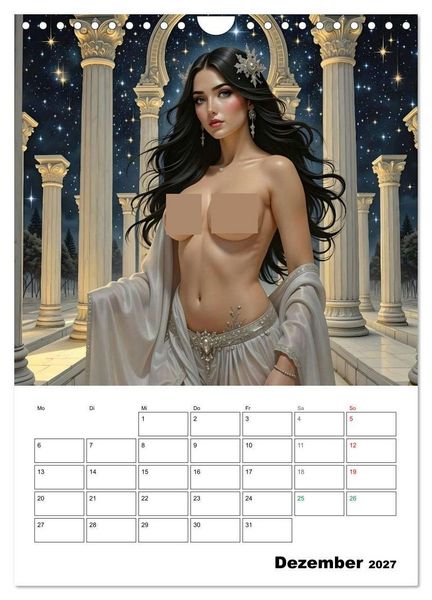 Produktbild: T&ouml;chter der alten G&ouml;tter (Wandkalender 2027 DIN A4 hoch), CALVENDO Monatskalender
