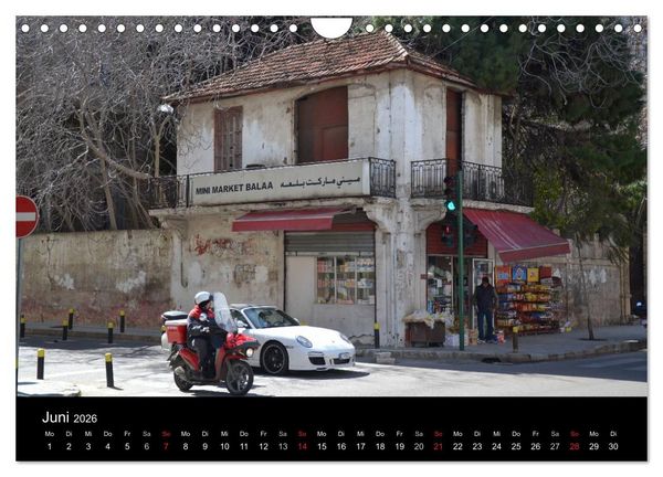 Produktbild: LIBANON 2026 (Wandkalender 2026 DIN A4 quer), CALVENDO Monatskalender