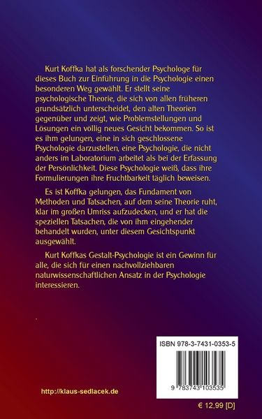 Produktbild: Gestalt-Psychologie