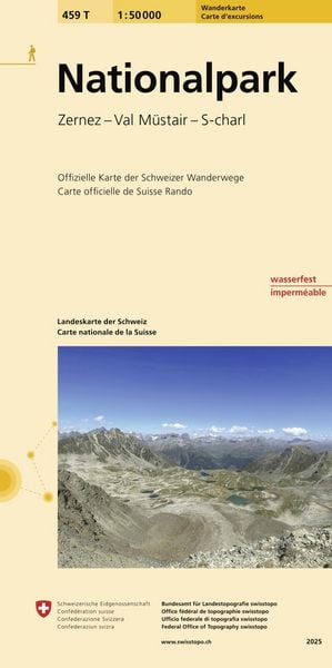 Produktbild: 459T Nationalpark Wanderkarte