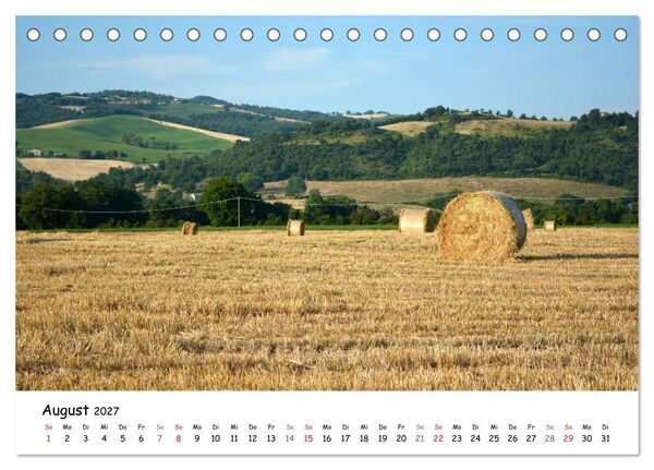 Produktbild: Die Marken, Impressionen aus dem unbekannten Italien (Tischkalender 2027 DIN A5 quer), CALVENDO Monatskalender