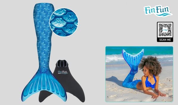Produktbild: FinFun Meerjungfrau Mermaids, Blau