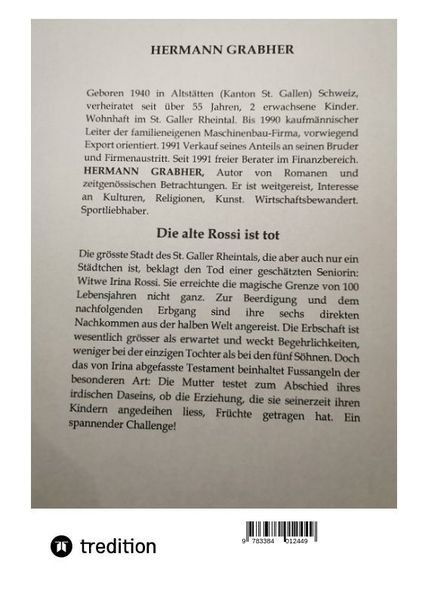 Produktbild: Die alte Rossi ist tot