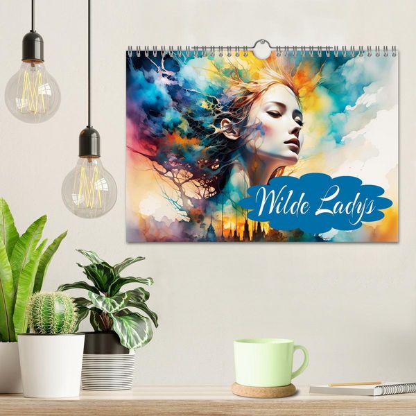 Produktbild: Wilde Ladys (Wandkalender 2026 DIN A4 quer), CALVENDO Monatskalender