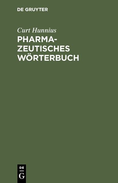 Produktbild: Pharmazeutisches W&ouml;rterbuch