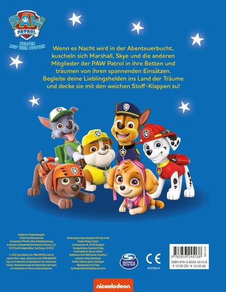 Produktbild: PAW Patrol: Gute Nacht, PAW Patrol!