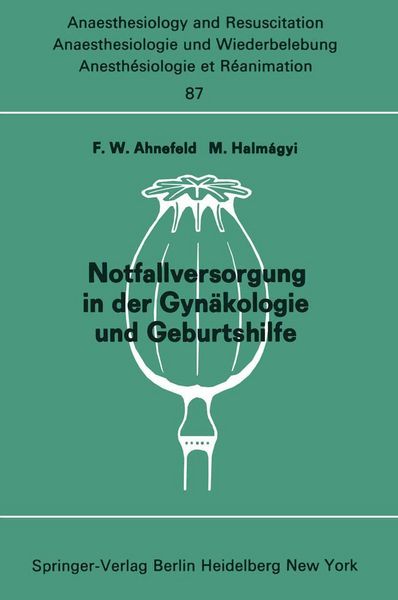 Produktbild: Notfallversorgung in der Gyn&auml;kologie und Geburtshilfe