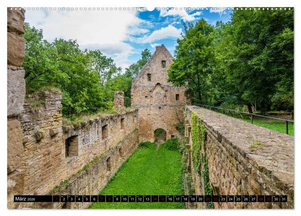 Produktbild: Hildegard von Bingen - Stationen (hochwertiger Premium Wandkalender 2026 DIN A2 quer), Kunstdruck in Hochglanz