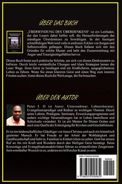Produktbild: &Uuml;berwindung Des &Uuml;berdenkens