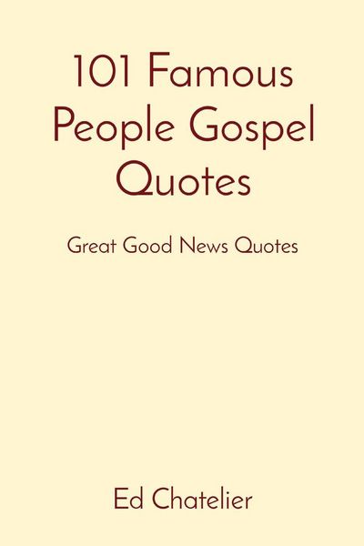 Produktbild: 101 Famous People Gospel Quotes