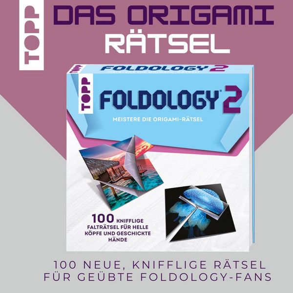 Produktbild: Foldology 2 &ndash; Meistere die Origami-R&auml;tsel