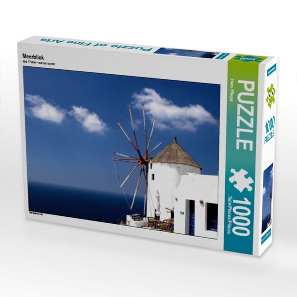 CALVENDO Puzzle Meerblick | 1000 Teile Lege-Größe 64x48cm Foto-Puzzle für glückliche Stunden