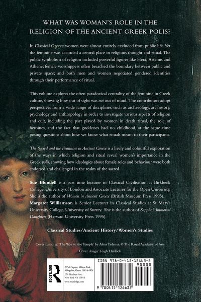 Produktbild: The Sacred and the Feminine in Ancient Greece