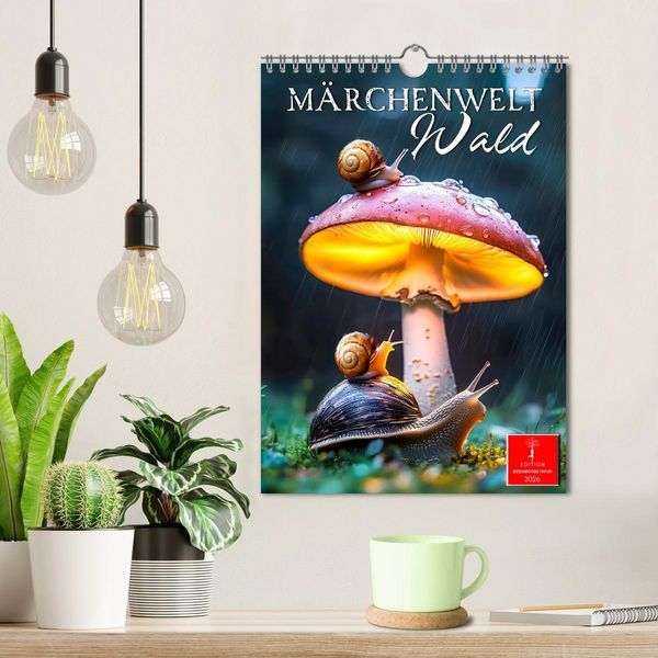 Produktbild: M&auml;rchenwelt Wald (Wandkalender 2026 DIN A4 hoch), CALVENDO Monatskalender