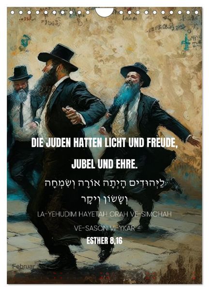 Produktbild: Weisheit, Licht und Leben &ndash; J&uuml;dische Inspiration durchs Jahr (Wandkalender 2026 DIN A4 hoch), CALVENDO Monatskalender