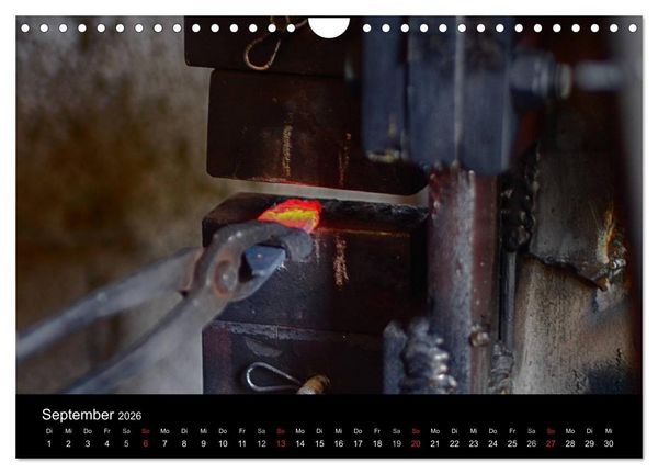 Produktbild: Alte Handwerkskunst Messerschmied (Wandkalender 2026 DIN A4 quer), CALVENDO Monatskalender