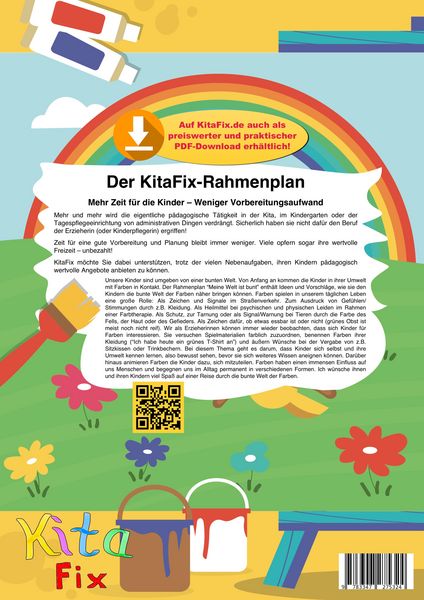 Produktbild: KitaFix-Rahmenplan "Meine Welt ist bunt"