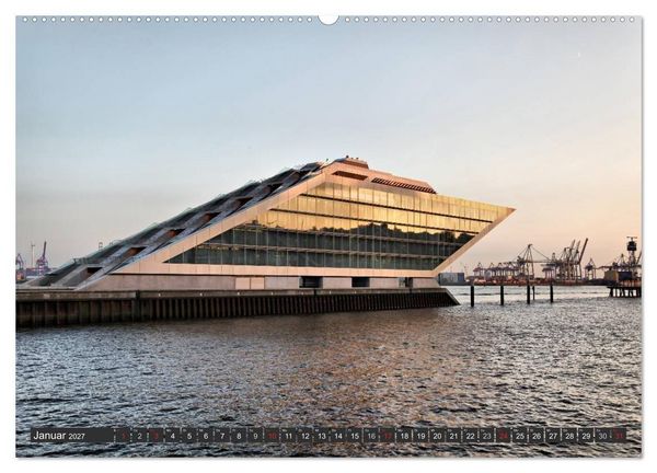 Produktbild: Stadt Hamburg (Wandkalender 2027 DIN A2 quer), CALVENDO Monatskalender