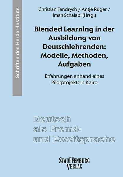 Produktbild: Blended Learning in der Ausbildung von Deutschlehrenden: Modelle, Methoden, Aufgaben