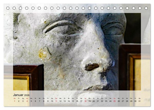 Produktbild: Volterra Perle der Toskana (Tischkalender 2026 DIN A5 quer), CALVENDO Monatskalender