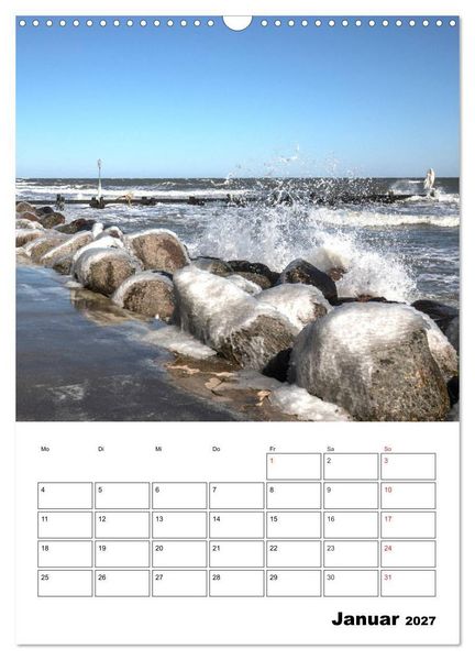 Produktbild: Ostsee. Urlaubsfeeling pur (Wandkalender 2027 DIN A3 hoch), CALVENDO Monatskalender