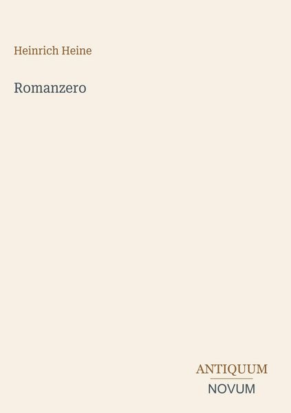 Produktbild: Romanzero