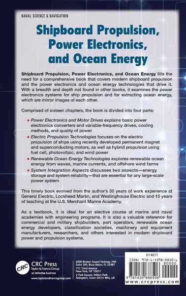 Produktbild: Shipboard Propulsion, Power Electronics, and Ocean Energy