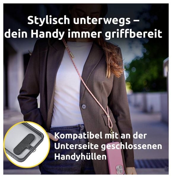 Produktbild: Intenso USB-C&reg; Kabel USB 2.0 USB-C&reg; Stecker, USB-C&reg; Stecker 1.65 m Neon Handykette 7991005 Datenkabel, Ladekabel