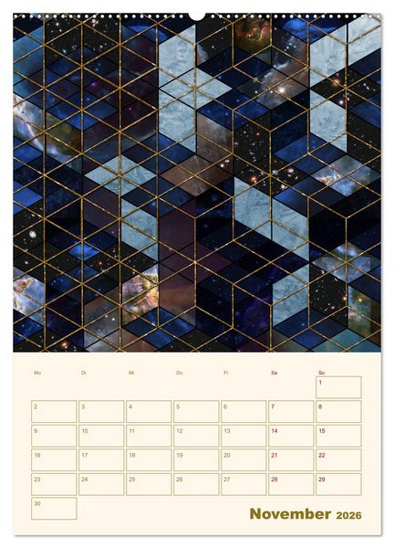 Produktbild: Art Deco Planer (hochwertiger Premium Wandkalender 2026 DIN A2 hoch), Kunstdruck in Hochglanz