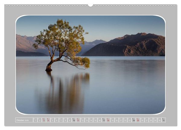 Produktbild: Neuseeland - Die S&uuml;dinsel (Wandkalender 2026 DIN A2 quer), CALVENDO Monatskalender