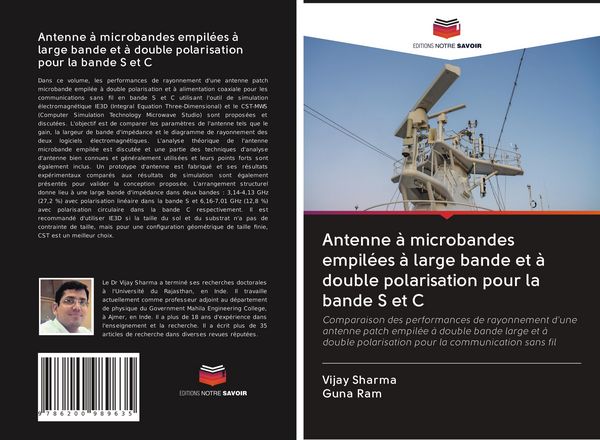 Produktbild: Antenne &agrave; microbandes empil&eacute;es &agrave; large bande et &agrave; double polarisation pour la bande S et C