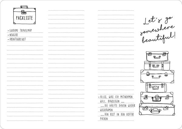 Produktbild: GuideMe Reisetagebuch Travel Diary &bdquo;Maritim&ldquo;