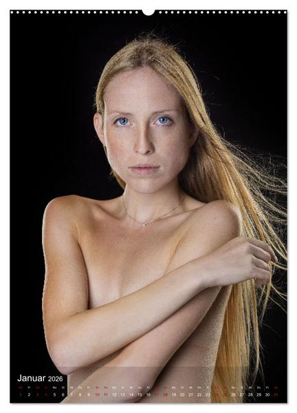 Produktbild: beauty faces - fotografien von michael allmaier (hochwertiger Premium Wandkalender 2026 DIN A2 hoch), Kunstdruck in Hochglanz