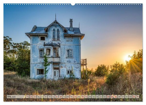Produktbild: Lost Places - vergessene Sch&auml;tze (hochwertiger Premium Wandkalender 2026 DIN A2 quer), Kunstdruck in Hochglanz