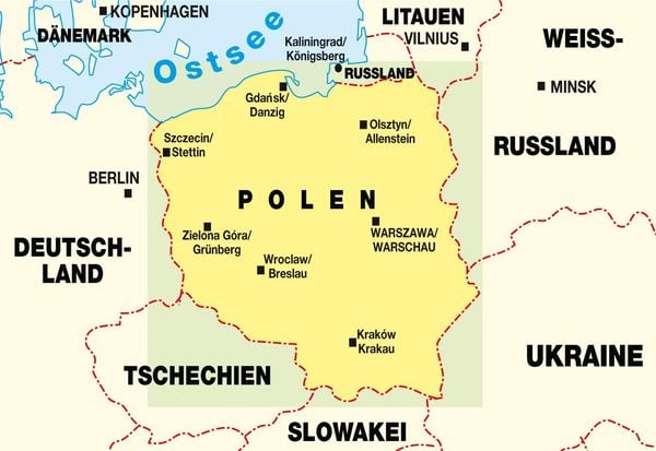 Produktbild: &Uuml;bersichtskarte Polen - PL 777