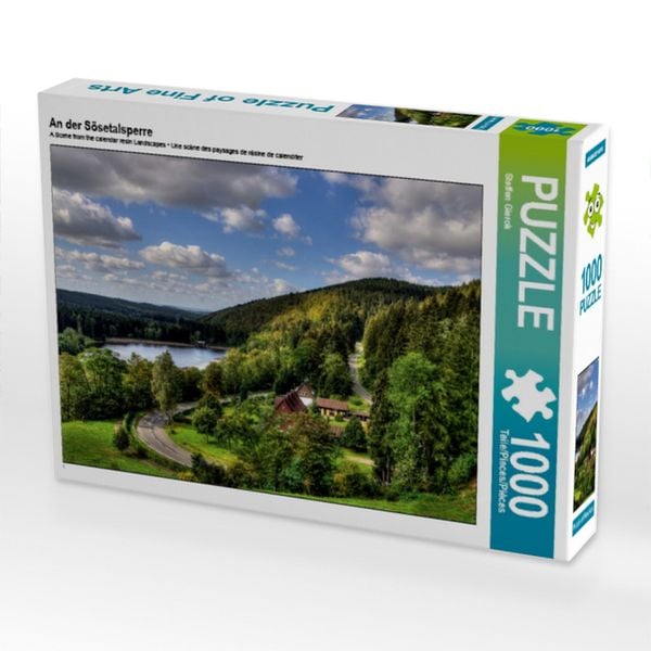 Produktbild: CALVENDO Puzzle An der S&ouml;setalsperre | 1000 Teile Lege-Gr&ouml;&szlig;e 64x48cm Foto-Puzzle f&uuml;r gl&uuml;ckliche Stunden