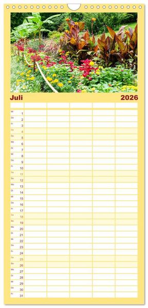 Produktbild: Familienplaner 2026 - Der Zauber des Bodensees mit 5 Spalten (Wandkalender, 21 x 45 cm) CALVENDO