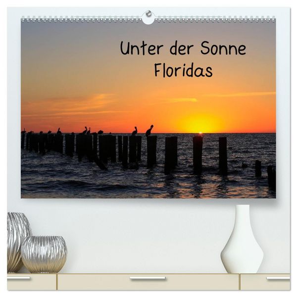 Unter der Sonne Floridas (hochwertiger Premium Wandkalender 2026 DIN A2 quer), Kunstdruck in Hochglanz