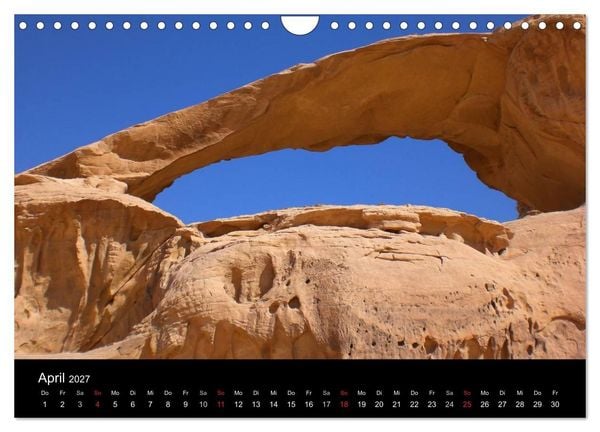 Produktbild: Faszinierendes Jordanien (Wandkalender 2027 DIN A4 quer), CALVENDO Monatskalender