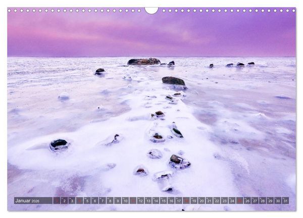 Produktbild: Sch&ouml;ne Ostsee - Impressionen &uuml;bers Jahr (Wandkalender 2026 DIN A3 quer), CALVENDO Monatskalender