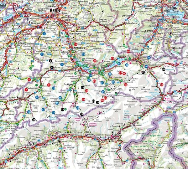 Produktbild: ROTHER Wanderbuch ErlebnisWandern mit Kindern Berner Oberland