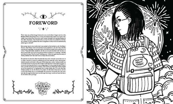 Produktbild: Modern Witch Tarot Coloring Book