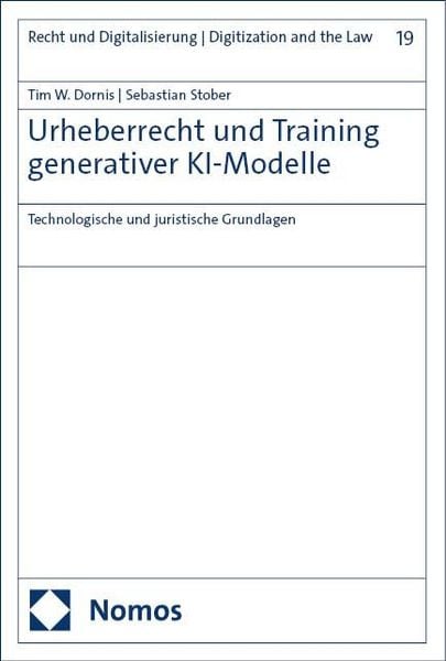 Produktbild: Urheberrecht und Training generativer KI-Modelle