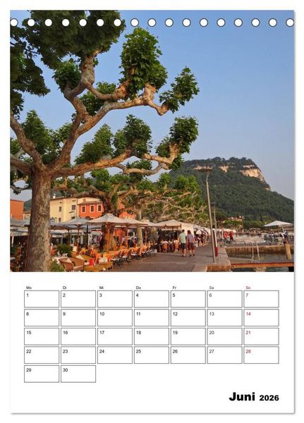 Produktbild: Am Gardasee (Tischkalender 2026 DIN A5 hoch), CALVENDO Monatskalender