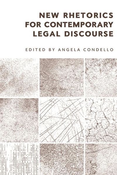 Produktbild: New Rhetorics for Contemporary Legal Discourse